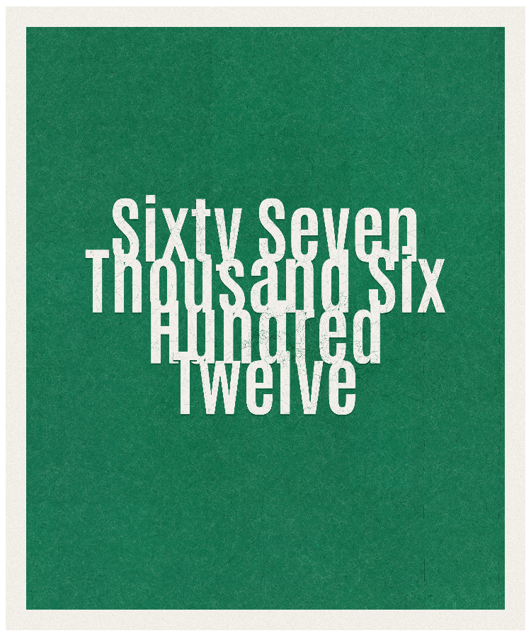 Count #67612