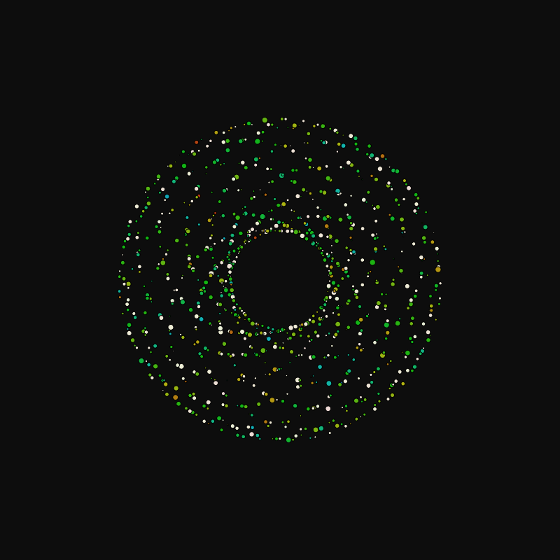 rotating particles #6