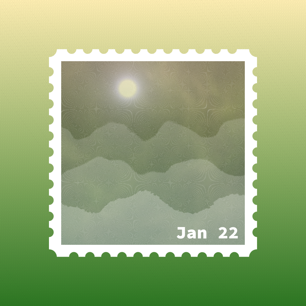 January 2022 stamp #23