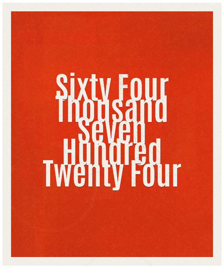 Count #64724