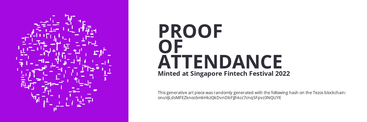 SFF2022 Proof of Attendance Token #150