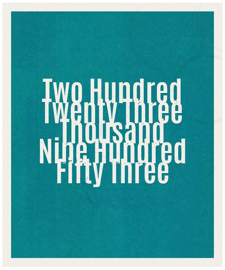 Count #223953