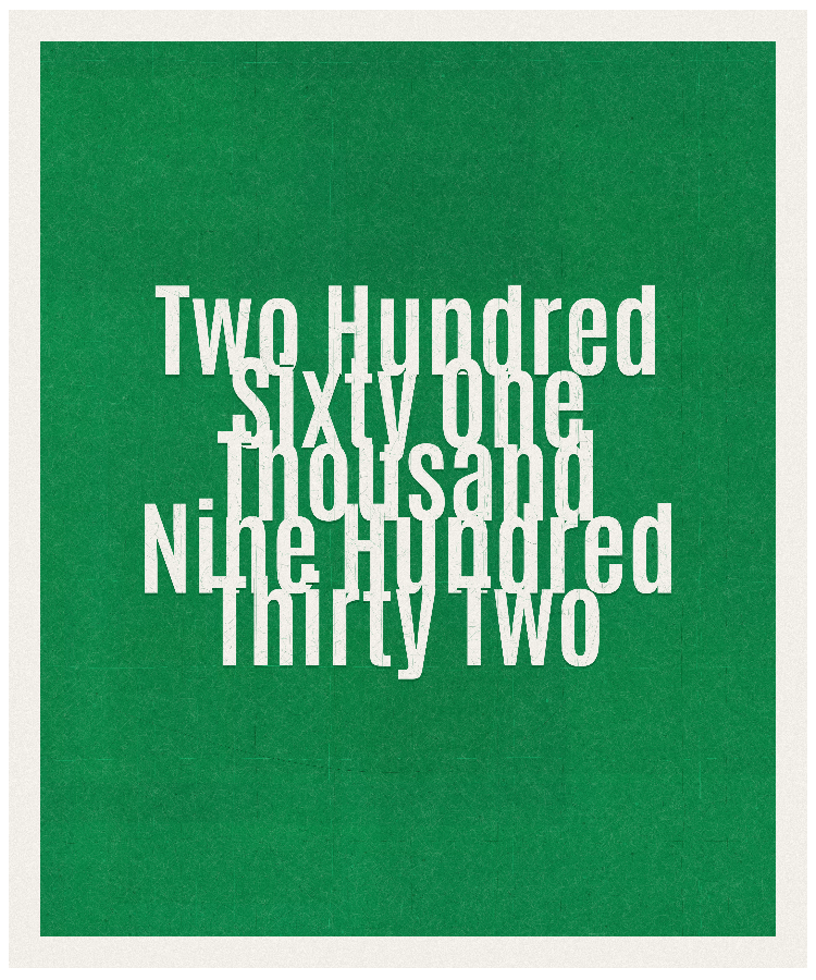Count #261932