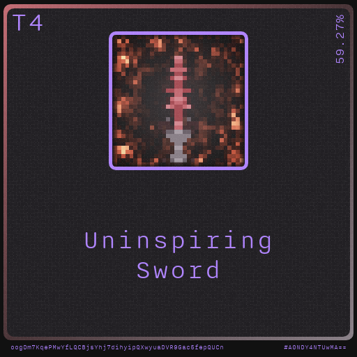 Gear for your quests - Sword #1