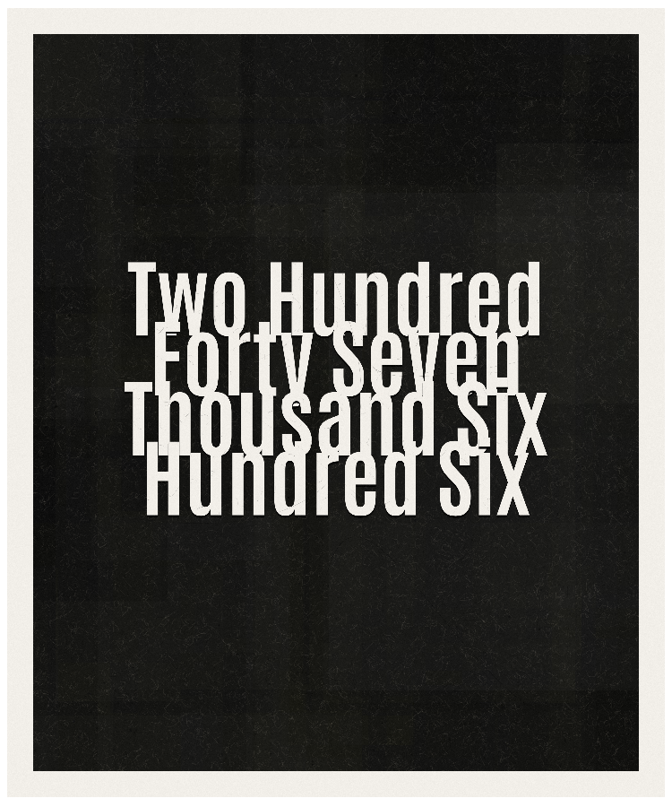 Count #247606