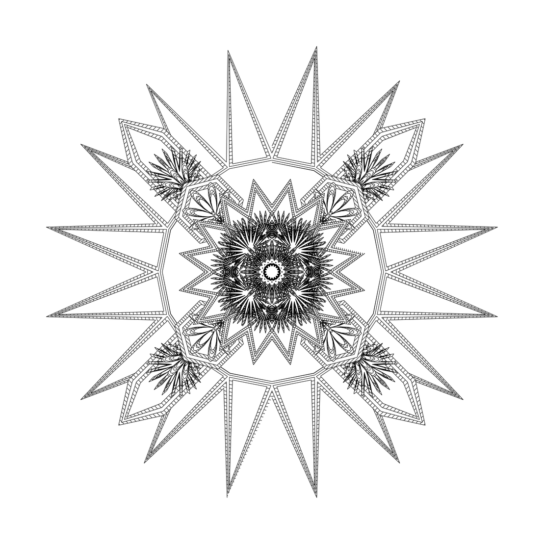 LL21 Mandala #785