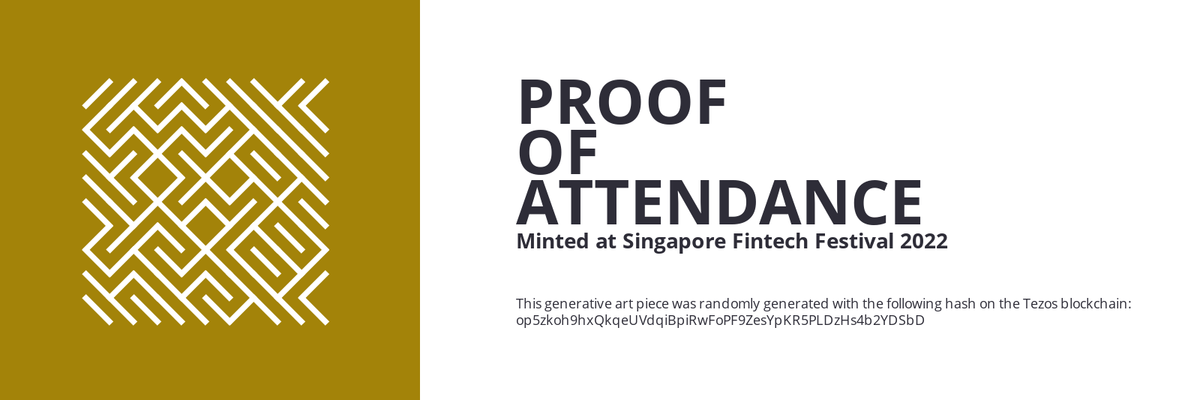 SFF2022 Proof of Attendance Token #275