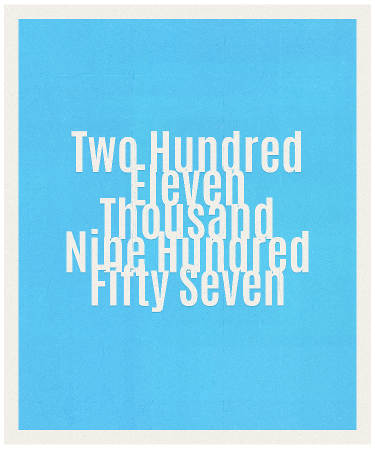 Count #211957