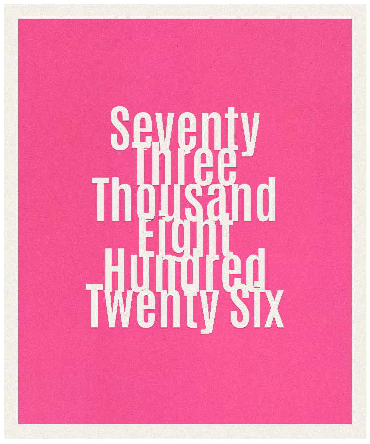 Count #73826