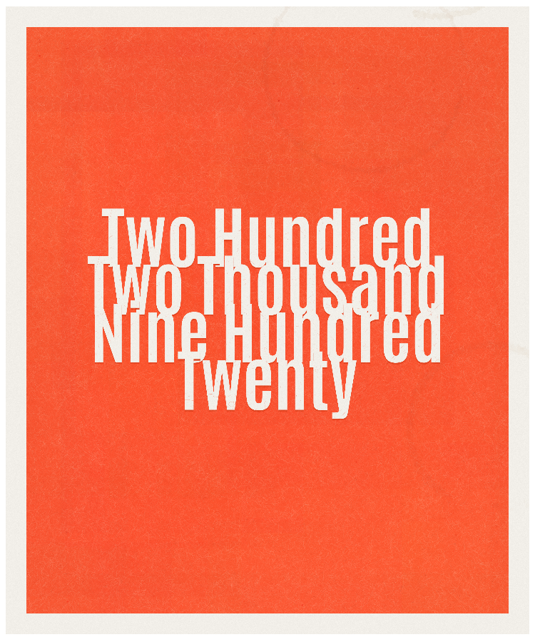 Count #202920