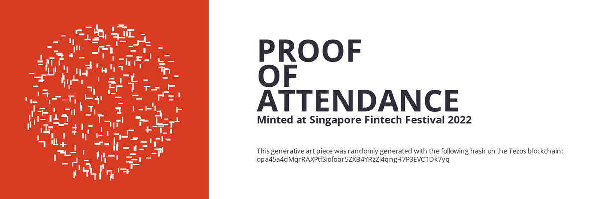 SFF2022 Proof of Attendance Token #736