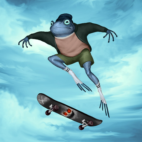 SKATER FROGS 🐸