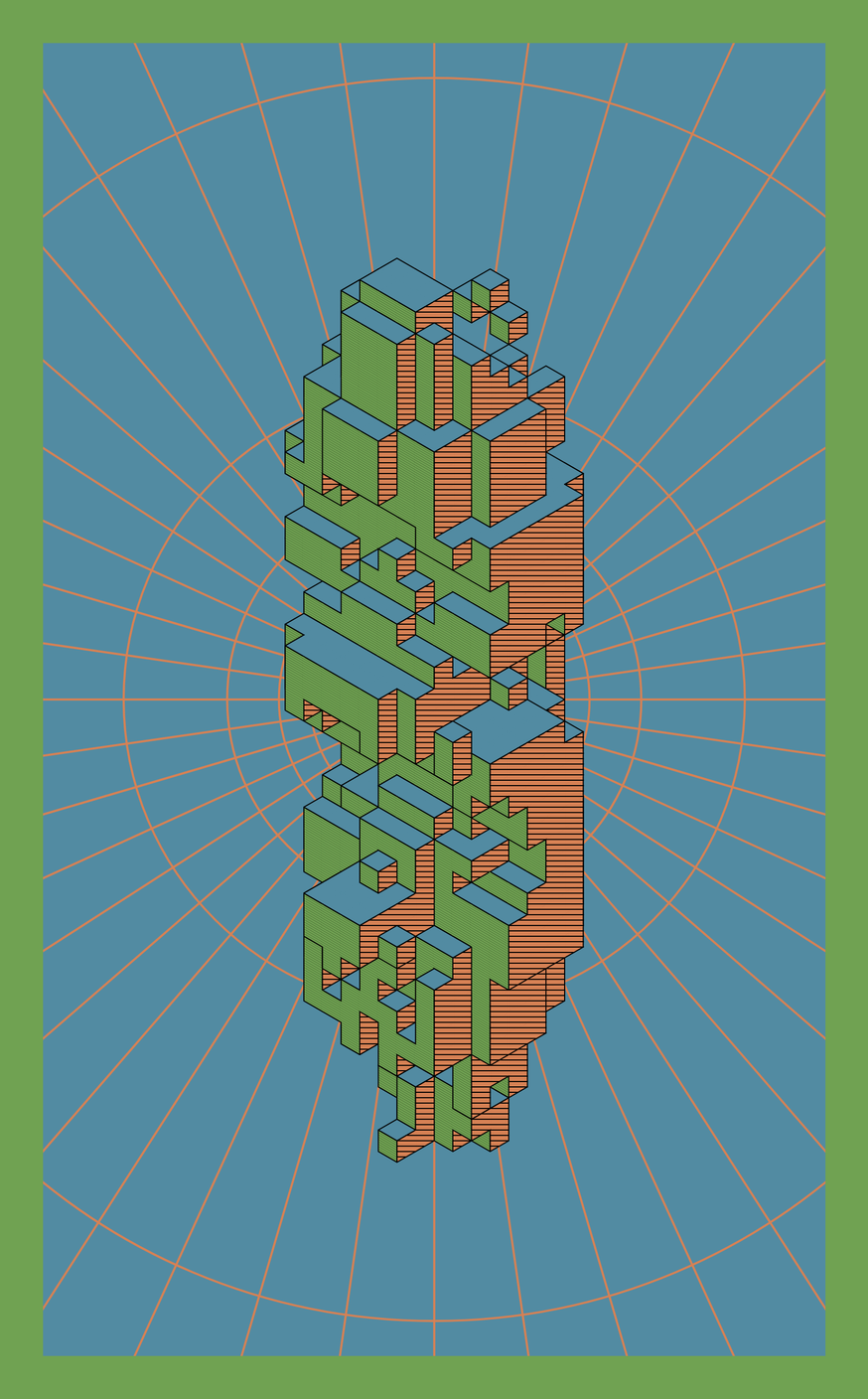 Corroding Cubes #36