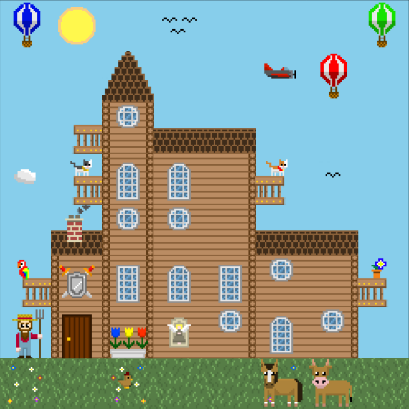 2D Mansion #859