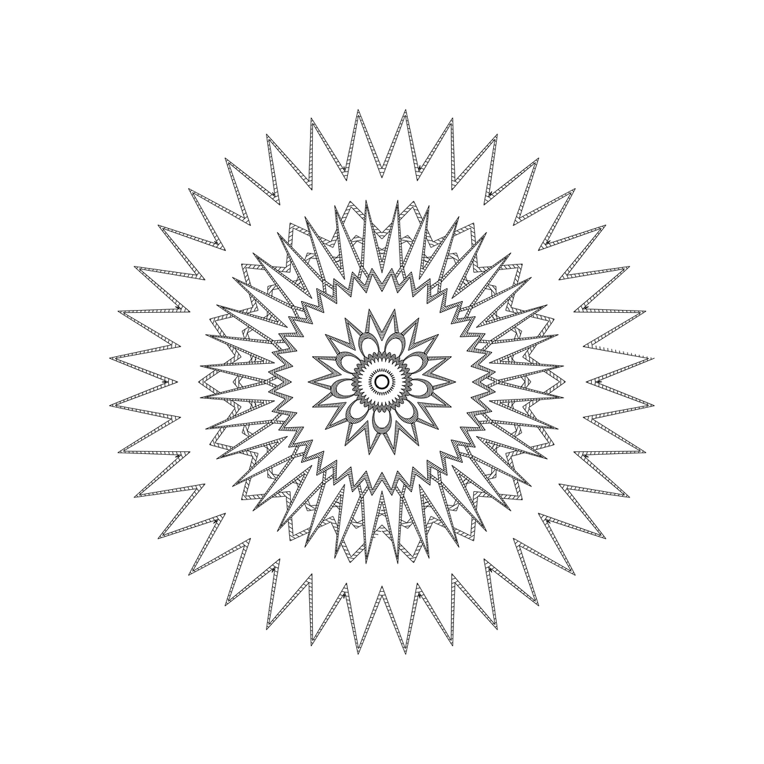 LL21 Mandala #268