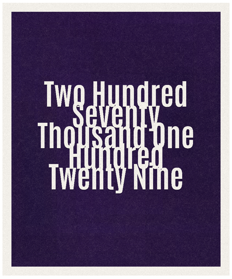 Count #270129
