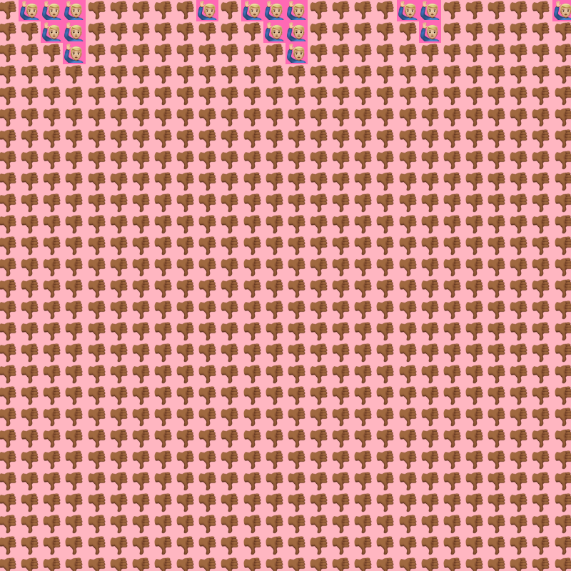 Elementary Cellular Emoji Automata #176