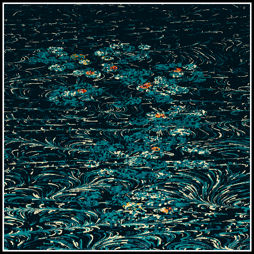 Polluted water lilies #60