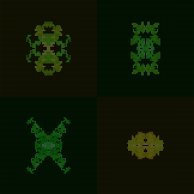 Dither Creatures 2x2 #5