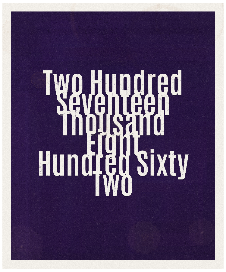 Count #217862