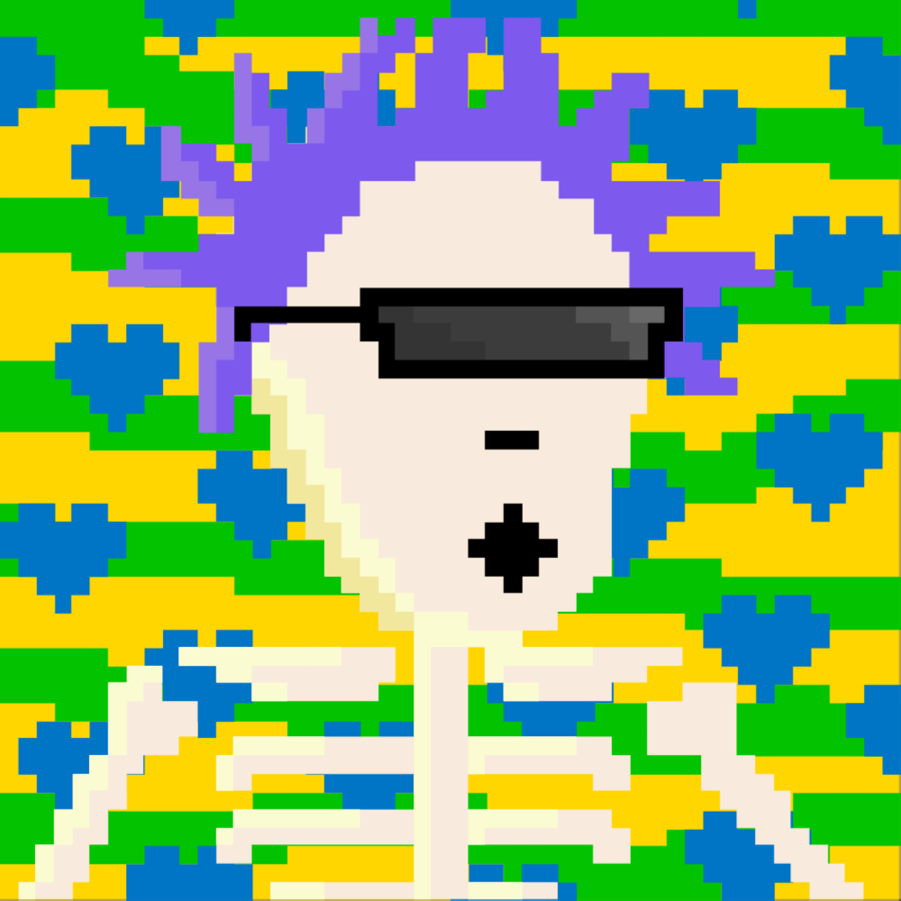 PIXEL SKULLETTI 1 #24