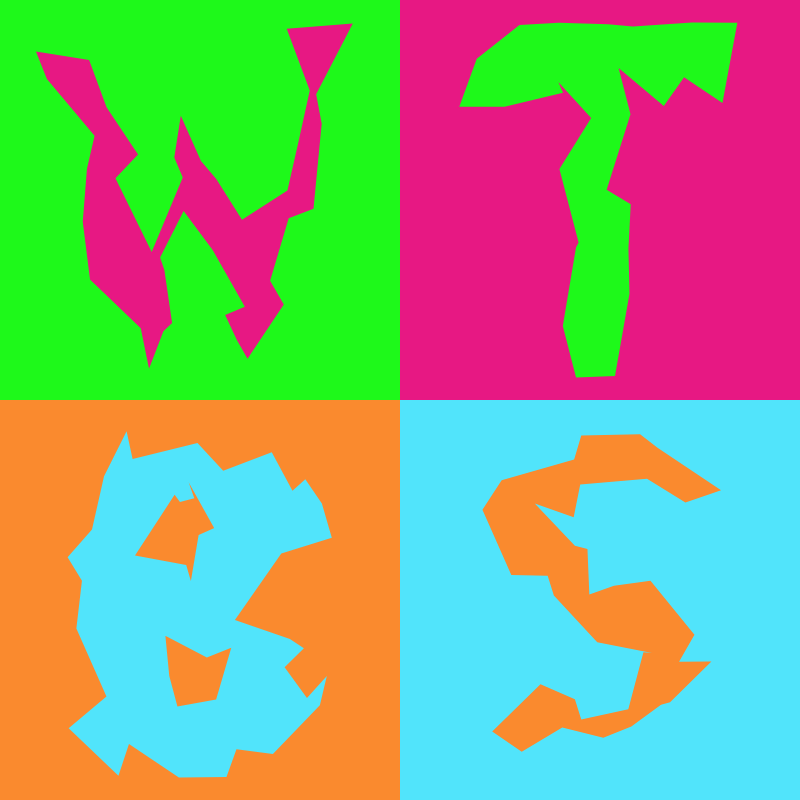 Waiting To Be Signed Logo with Wobbles #112