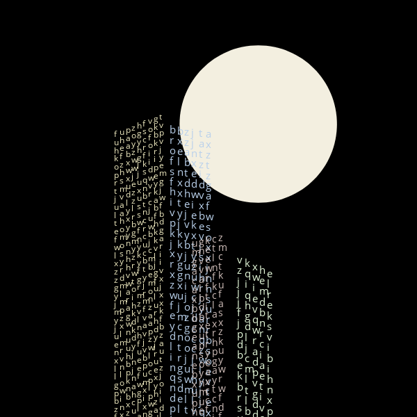 Building of letters #30