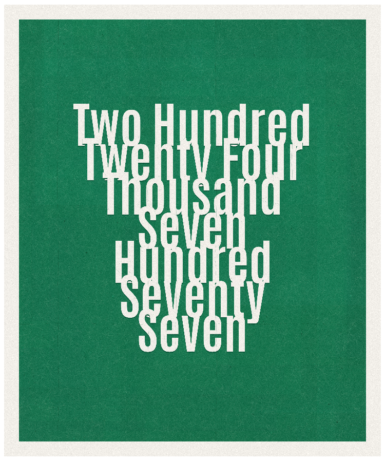 Count #224777