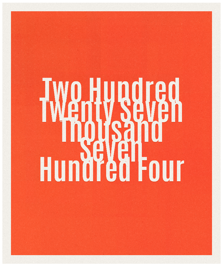 Count #227704