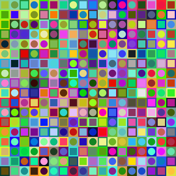 Square Dot Composition #237