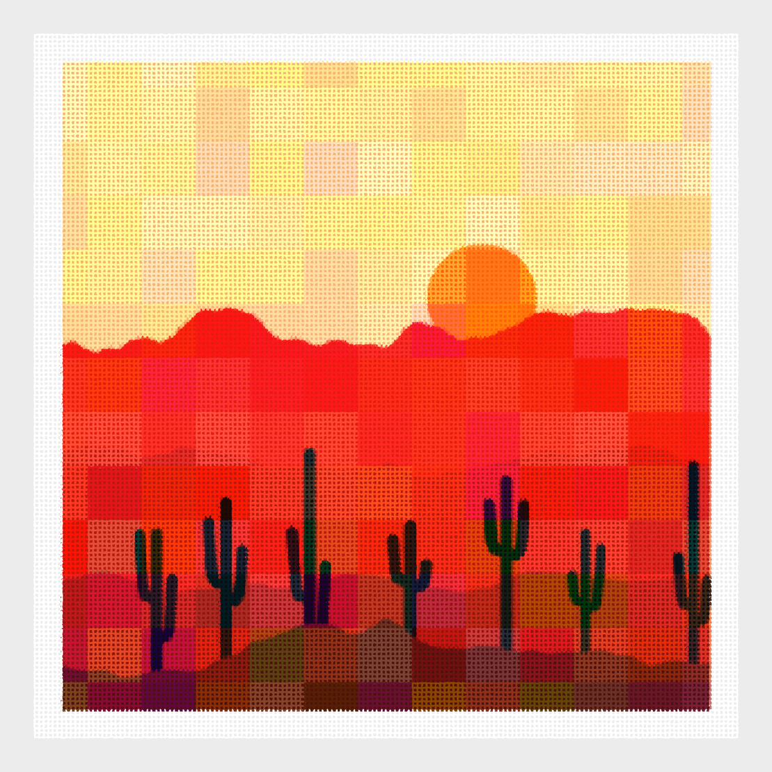 Saguaros #90