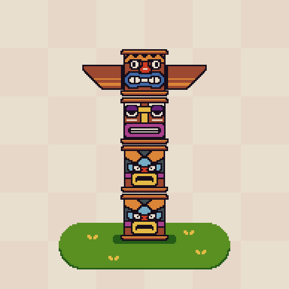 Tiki Totem  #48