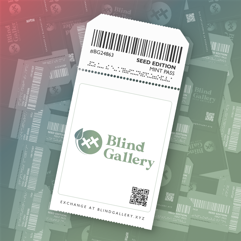 Blind Gallery Mint Pass (Seed Edition) #12