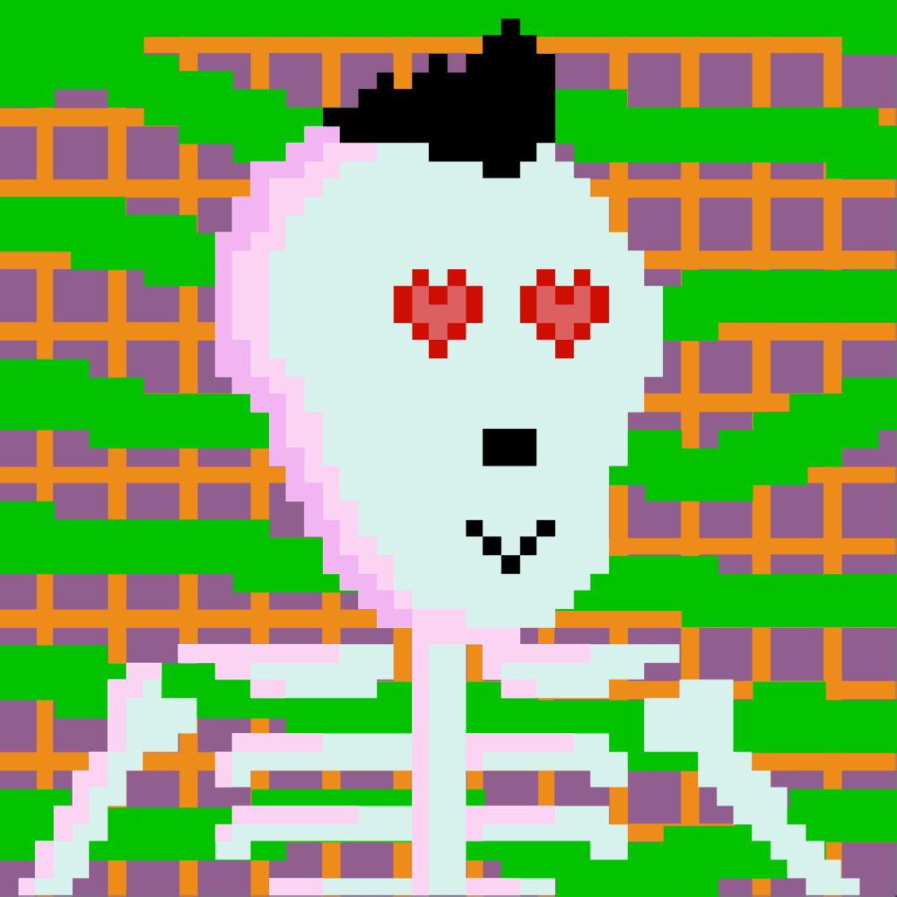 PIXEL SKULLETTI 1 #299