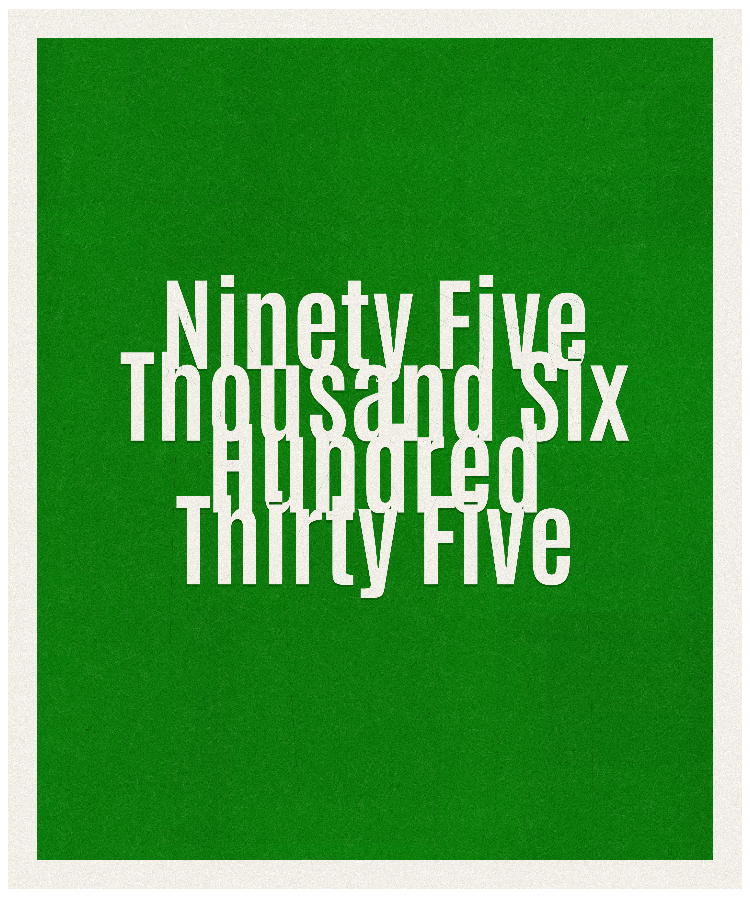 Count #95635