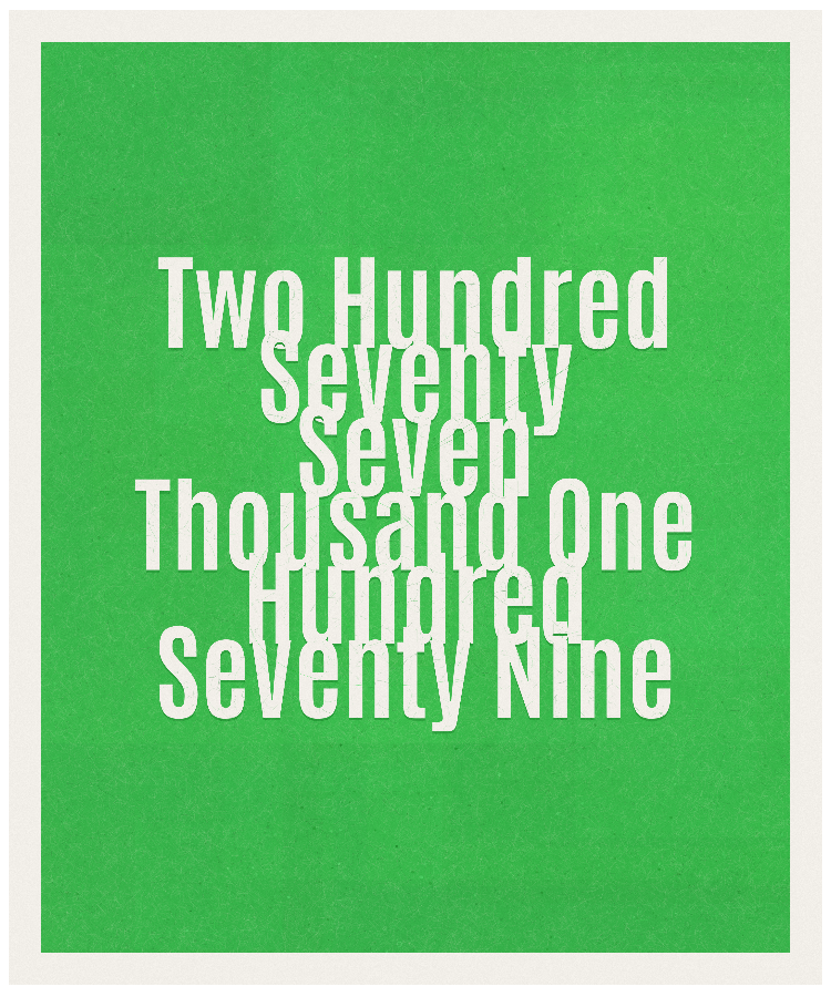 Count #277179