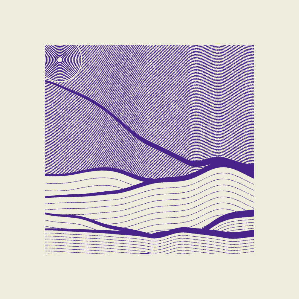 One color sketch #60