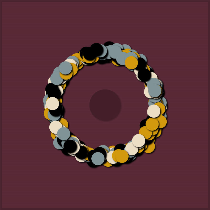 pulsating circles #8