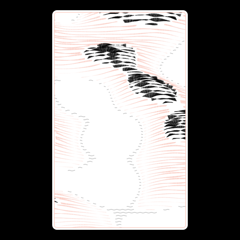 Topographic Playing Card #60