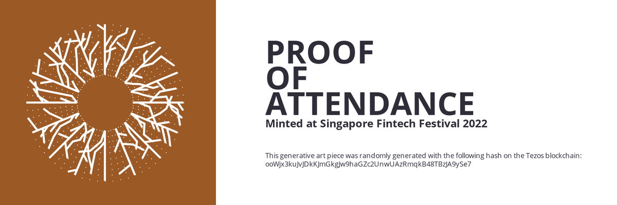 SFF2022 Proof of Attendance Token #285