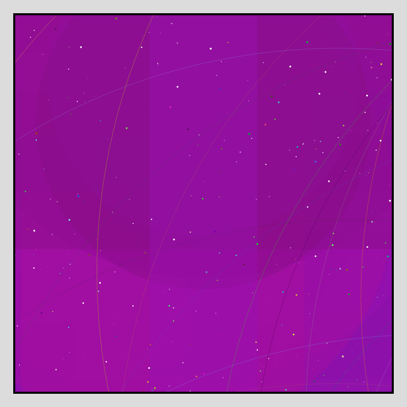 Color Field Starry B #108