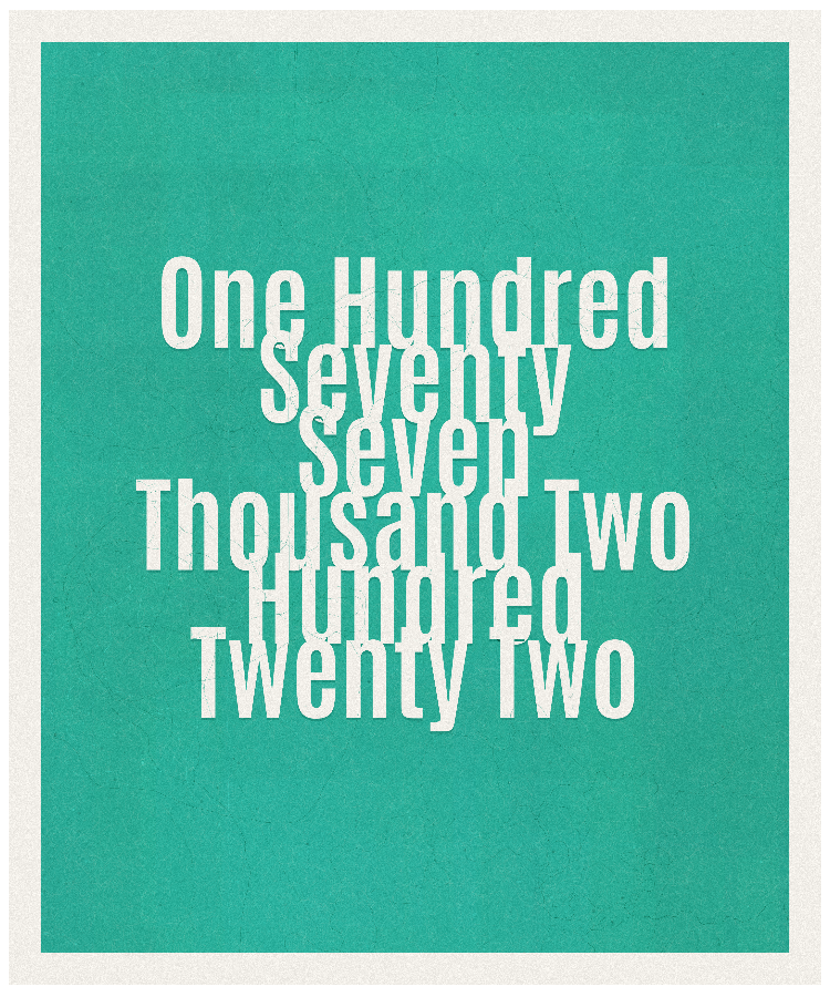 Count #177222