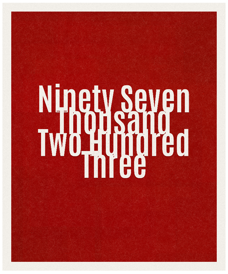 Count #97203
