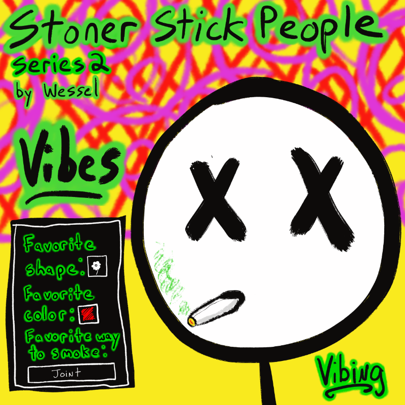 Stoner Stick People Series 2 #6