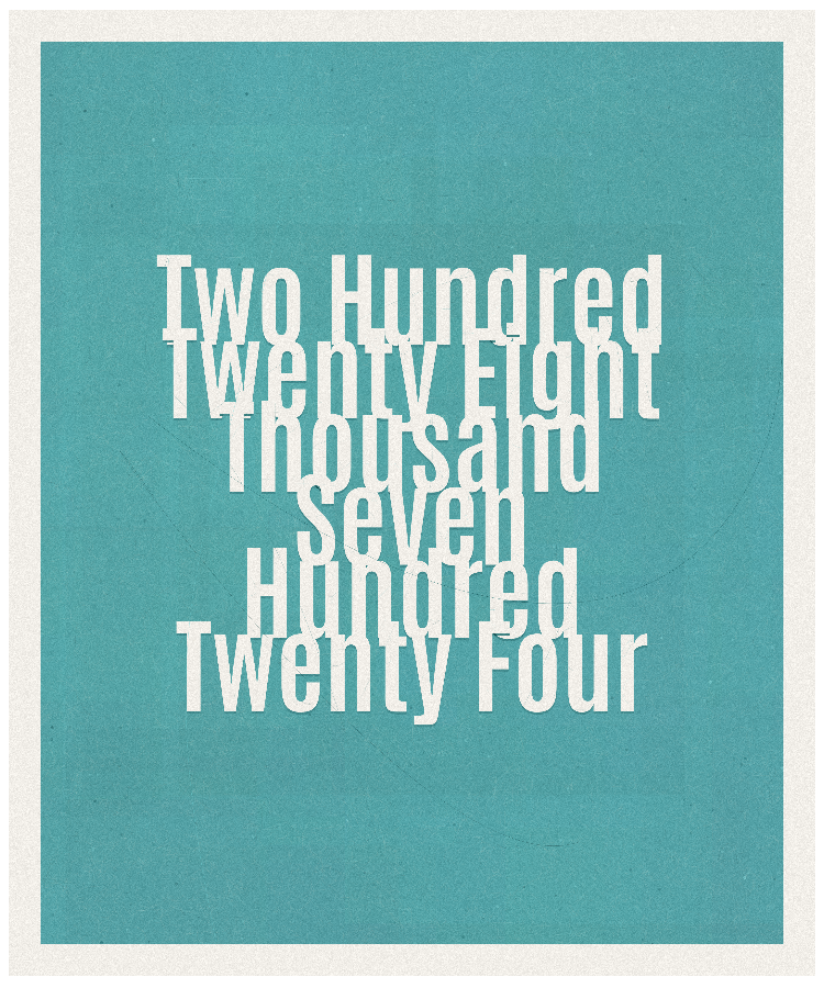 Count #228724
