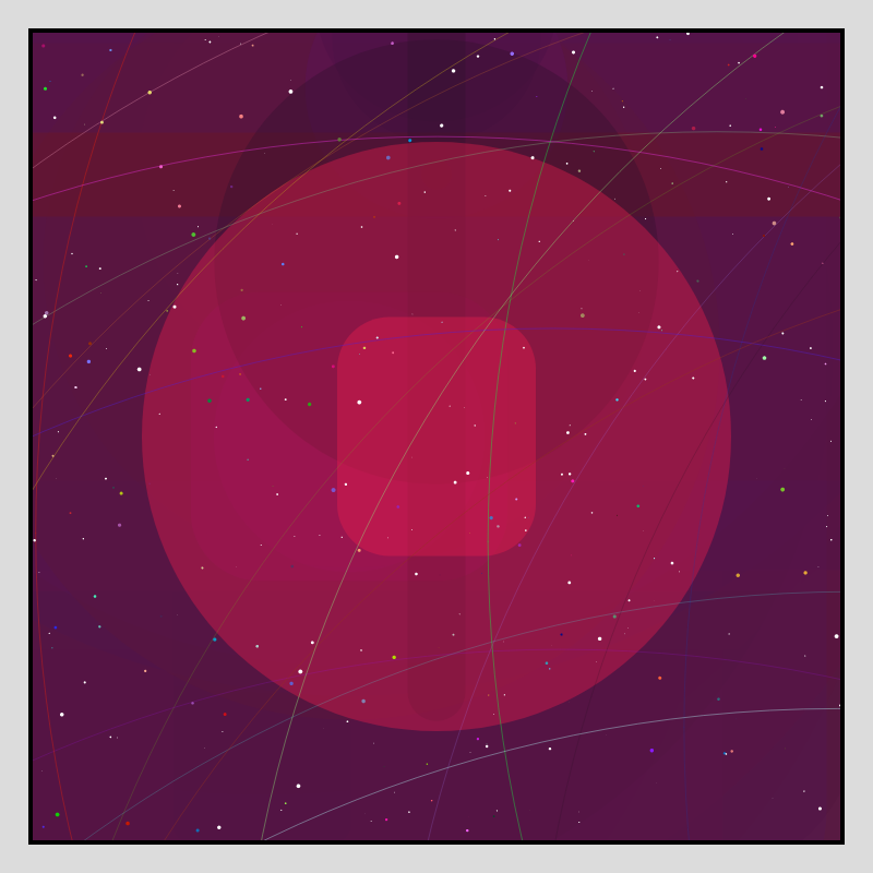 Color Field Starry B #50