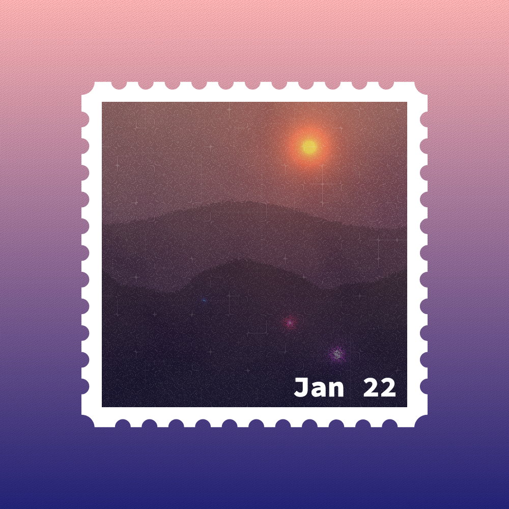 January 2022 stamp #33