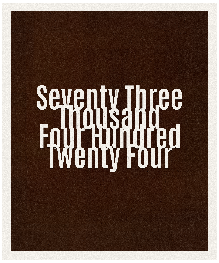 Count #73424