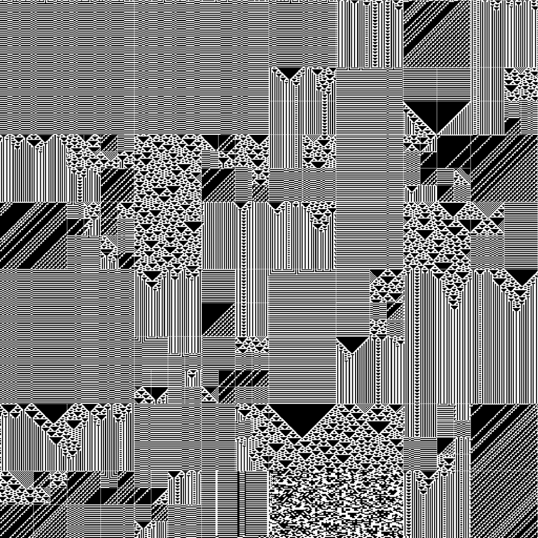 RULES (for Elementary Cellular Automata) #167