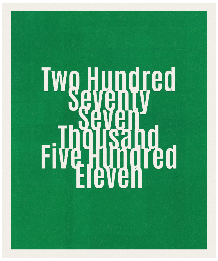Count #277511